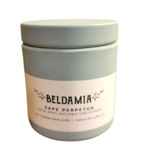 Beldamia Cape Perpetua Soy Candle Travel Tin